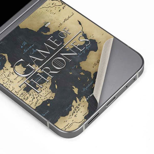 Game of Thrones: Westeros Map Galaxy Z Flip6 Skin